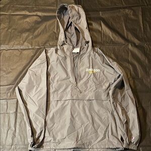 Champion Gray Windbreaker Jacket